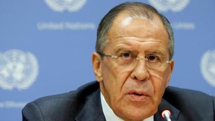 Klare Worte schickte Russlands Außenminister Sergej Lawrow an die US-Regierung.