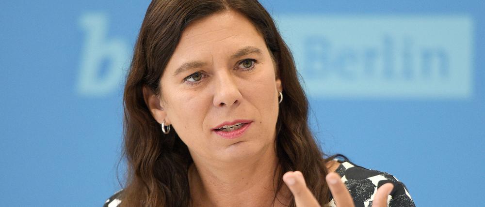 Bildungssenatorin Sandra Scheeres fürchtet um das Vertrauen in die Schulen
