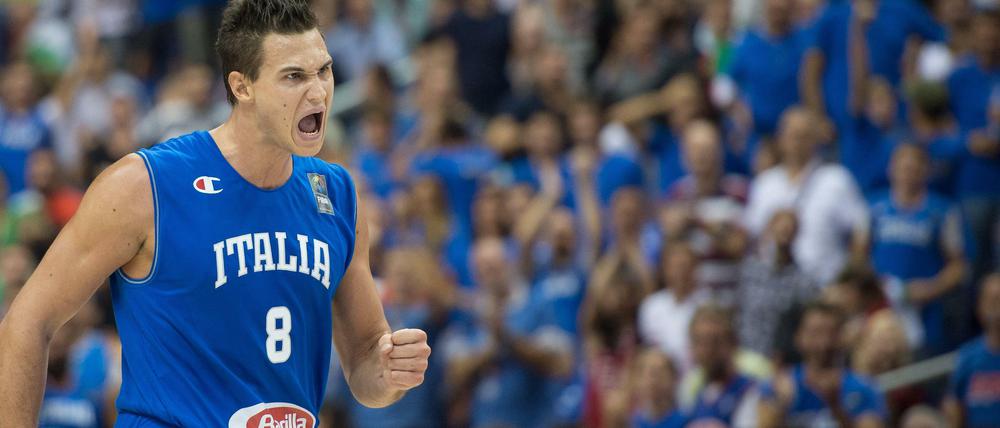 Danilo Gallinari gehört zu den drei NBA-Stars der italienischen Mannschaft.