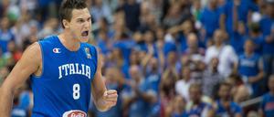 Danilo Gallinari gehört zu den drei NBA-Stars der italienischen Mannschaft.
