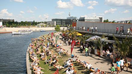 So nett wie hier ist es nicht überall im Umfeld des Parlaments- und Regierungsviertels.