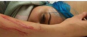 Mit diesem Facebook-Post machte die junge Frau auf den Vorfall aufmerksam.