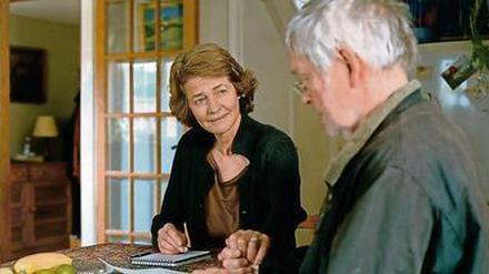 Am Ende einer langen Ehe. Hauptdarsteller Charlotte Rampling (69) und Tom Courtenay (78) als Kate und Geoff.