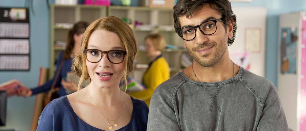 Lisi Schnabelstedt (Karoline Herfurth) und Zeki Müller (Elyas M'Barek) in einer Szene des Kinofilms "Fack Ju Göhte 2".
