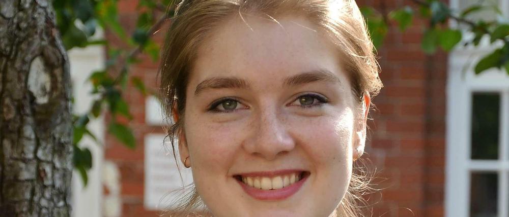 Sophie Anscheit hat ihre Leidenschaft für Flüchtlingsarbeit entdeckt. 