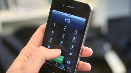 Die Polizei in Brandenburg prüft den Notruf per SMS.