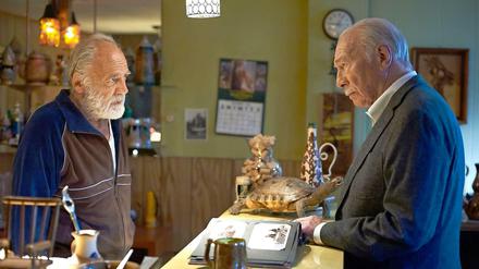 Christopher Plummer als Zev und Bruno Ganz (links) in einer Szene des Films "Remember" von Atom Egoyan, vorgestellt beim Filmfestival Venedig. 