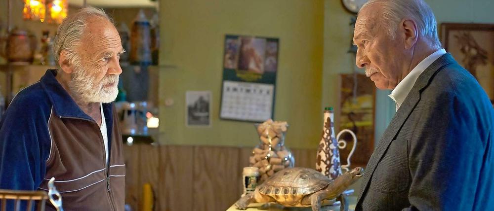 Christopher Plummer als Zev und Bruno Ganz (links) in einer Szene des Films "Remember" von Atom Egoyan, vorgestellt beim Filmfestival Venedig.