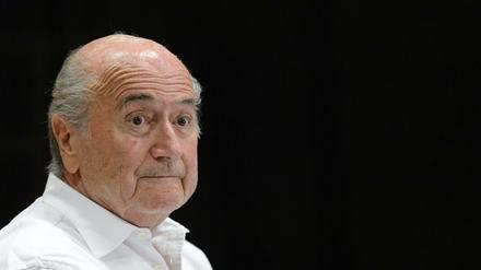 Können diese Augen lügen? "Ich habe mein Gewissen, und ich weiß, dass ich ein ehrenwerter Mann bin. Ich bin sauber“, beteuert Sepp Blatter.