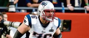 Dirk-Nowitzki-Effekt? Der Right Tackle von den New England Patriots, der Deutsche Sebastian Vollmer, soll die Zuschauer locken.