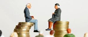 Jede Menge Geld: Die Generation 70plus hat viel Vermögen angehäuft.