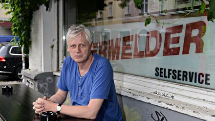 Den Boxhagener Platz nennt der Schriftsteller Torsten Schulz sein „Eldorado“.