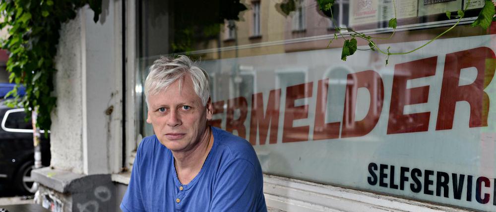 Den Boxhagener Platz nennt der Schriftsteller Torsten Schulz sein „Eldorado“.