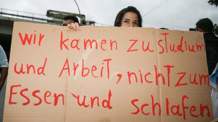 Mit dem Ansturm von Flüchtlingen wird deren Potenzial für den deutschen Arbeitsmarkt diskutiert.