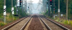 Ein Zug wird kommen - so der Plan.