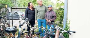 Da rollt was an. Anwohner haben der Villa Mittelhof schon 30 Räder gespendet, damit Flüchtlinge mobil werden.