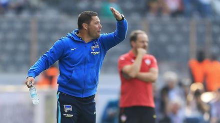 Vorwärts immer, rückwärts nimmer. Herthas Trainer Pal Dardai hält seine Mannschaft noch für zu ängstlich.