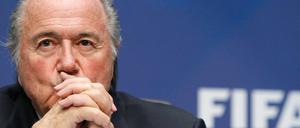 Veruntreuung? Joseph Blatter soll Fernsehrechte zum Freundschaftspreis verkauft haben.