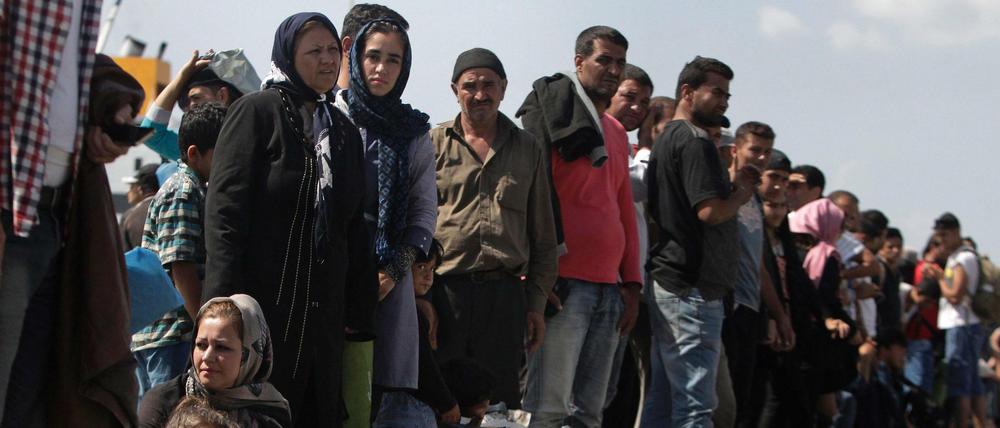 Flüchtlinge in Griechenland
