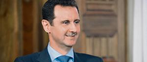 Baschar al-Assad, Machthaber in Syrien.