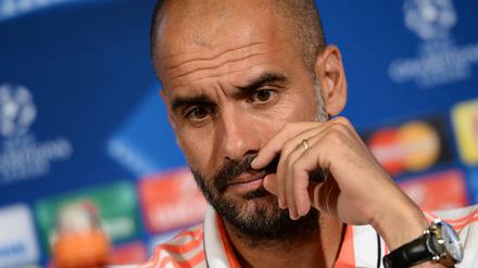 Pep Guardiola macht sich nicht nur Gedanken über Fußball.