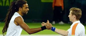 Dustin Brown ist auch im Doppel einsetzbar.