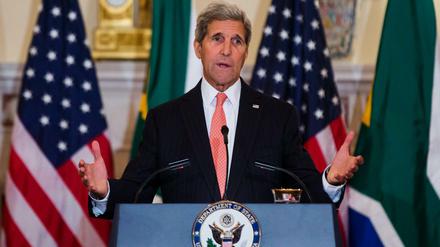 John Kerry, Außenminister der USA. 