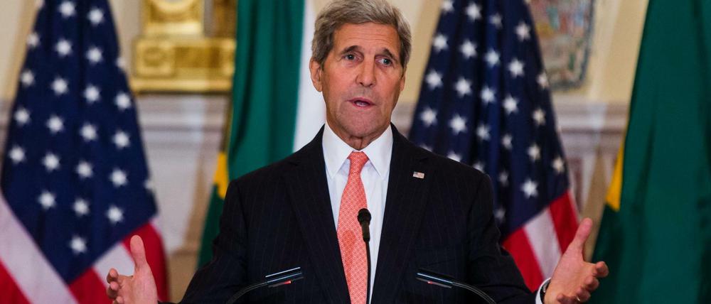 John Kerry, Außenminister der USA.