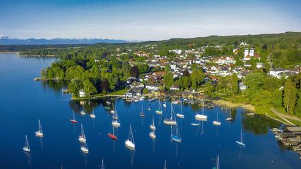 Keine Oase, aber auch ganz schön. Am Starnberger See in Oberbayern sind viele Wohlhabende zu Hause.