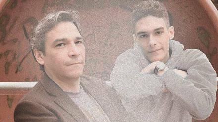 Vater und Sohn: Patricio und Rupert.