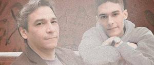 Vater und Sohn: Patricio und Rupert.