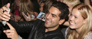 Elyas M'Barek auf Kinotour mit seinem Film "Fack ju Göhte 2" in Hamburg. 