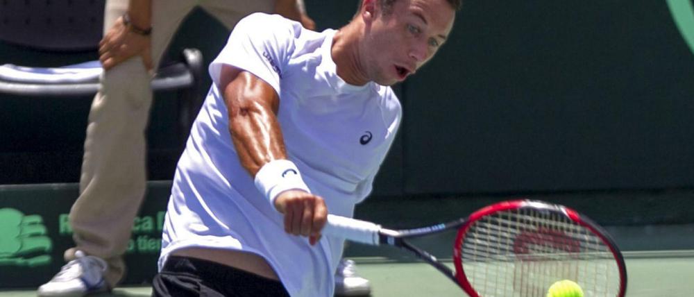 Philipp Kohlschreiber hat den entscheidenden dritten Punkt für Deutschland geholt.