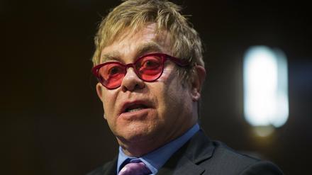 Musiker Elton John im Mai 2015. 