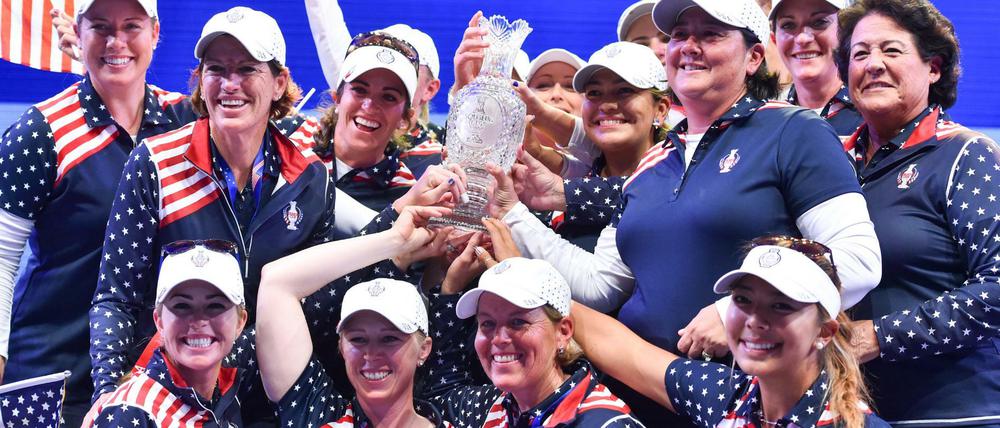 Das US-Team hat den Solheim-Cup, der in diesem Jahr in Deutschland stattfand, gewonnen.