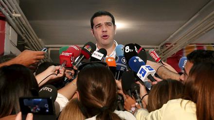 Syriza-Chef Alexis Tsipras hat die Parlamentswahlen in Griechenland gewonnen.