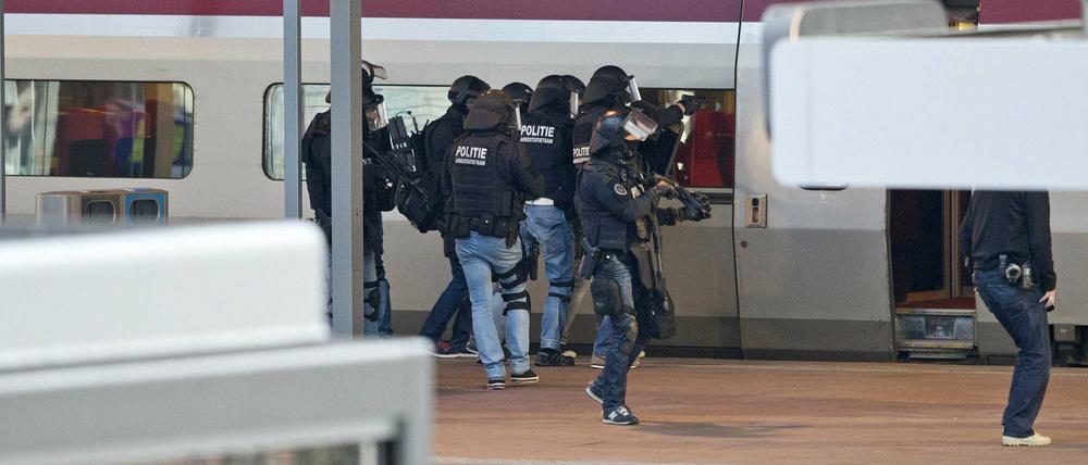Erneut gibt es einen Zwischenfall in einem Talys-Zug. Diesmal im Hauptbahnhof von Rotterdam.