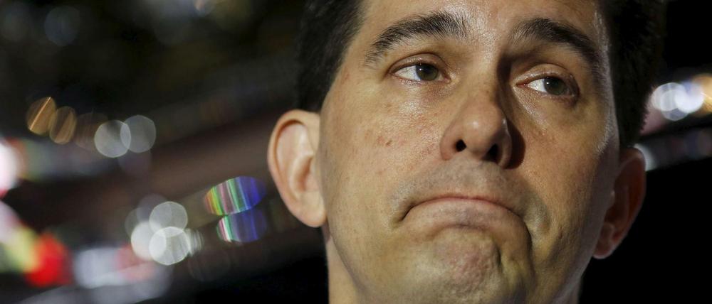 Wisconsin Gouverneur Scott Walker zieht sich offenbar aus dem US-Vorwahlkampf zurück.