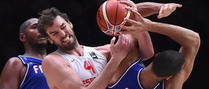 MVPau: Pau Gasol war von den Franzosen nicht aufzuhalten und erzielte im Halbfinale gegen den Gastgeber 40 Punkte.