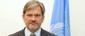 Dominik Bartsch koordiniert die Flüchtlingshilfe des UNHCR im Irak.