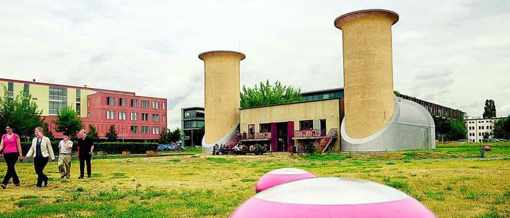 Der Technologie- und Wissenschaftsstandort in Berlin-Adlershof.