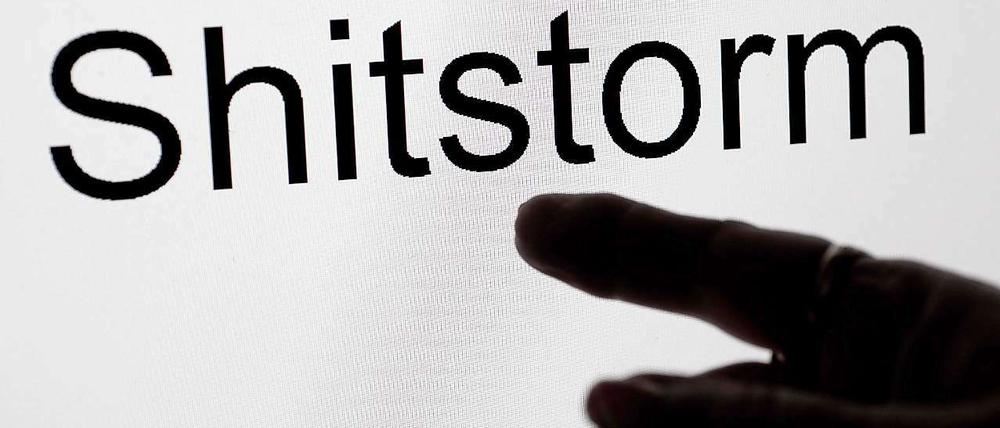 "Shitstorm" wurde kürzlich zum Anglizismus des Jahres 2011 gekürt. 
