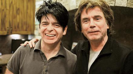 "A Journey into Sound 3": Zusammen mit Gary Newman (li.) spricht Jean-Michel Jarre in dem Arte-Porträt über Musik. 