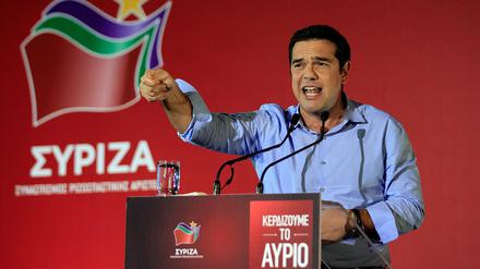 Der zurückgetretene Ministerpräsident Alexis Tsipras kämpft um seine Wiederwahl in Griechenland.