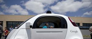Ohne Lenkrad. Einen Fahrer braucht das Auto der Zukunft nicht, glauben Google-Manager.