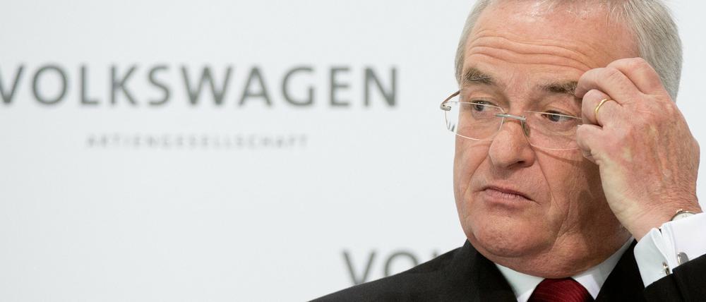 Der Vorstandsvorsitzende der Volkswagen AG, Martin Winterkorn.
