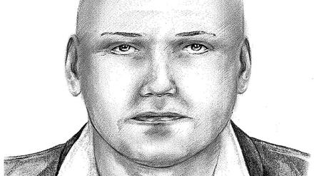 Mit diesem Phantombild sucht die Polizei nach dem mutmaßlichen Handtaschenräuber.