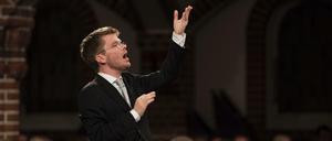  Gijs Leenaars am Samstag in der Passionskirche.