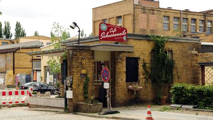 Seit zwei Jahren gibt es das Café Schöneweile in dem ehemaligen Industrie-Standort der DDR.