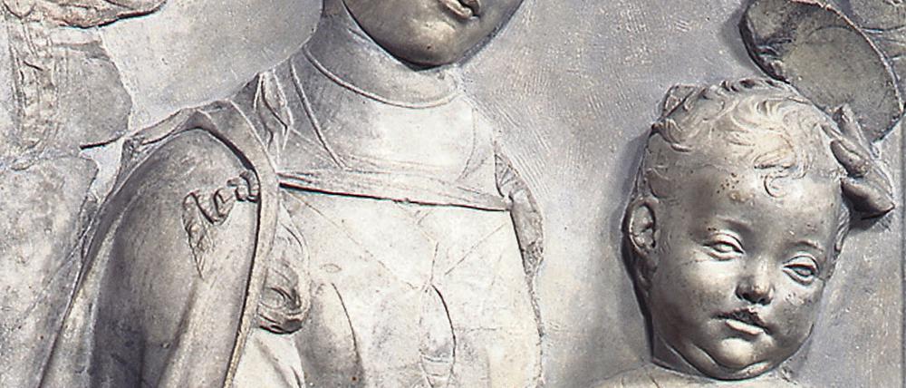 Relief Madonna mit Kind